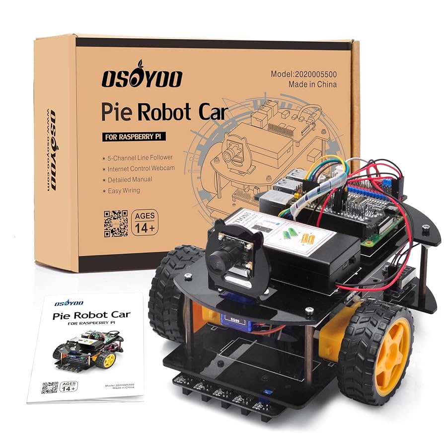 Amazon | OSOYOO ロボットカー キット スマートカー Raspberry